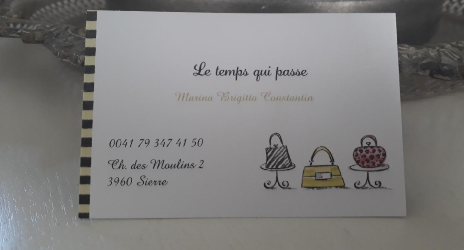 Le temps qui passe - Abbigliamento di seconda mano in Vallese