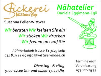 Wittwer Mode GmbH - Repair & Alteration in Bern