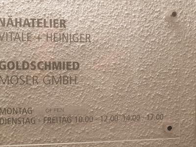 Nähatelier Vitale und Heiniger - Upcycling-Mode in Bern