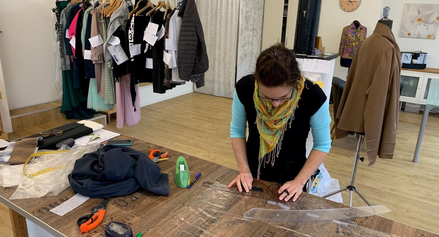 Schneideratelier Gabriele Widmer - Mode upcyclée in Zurich