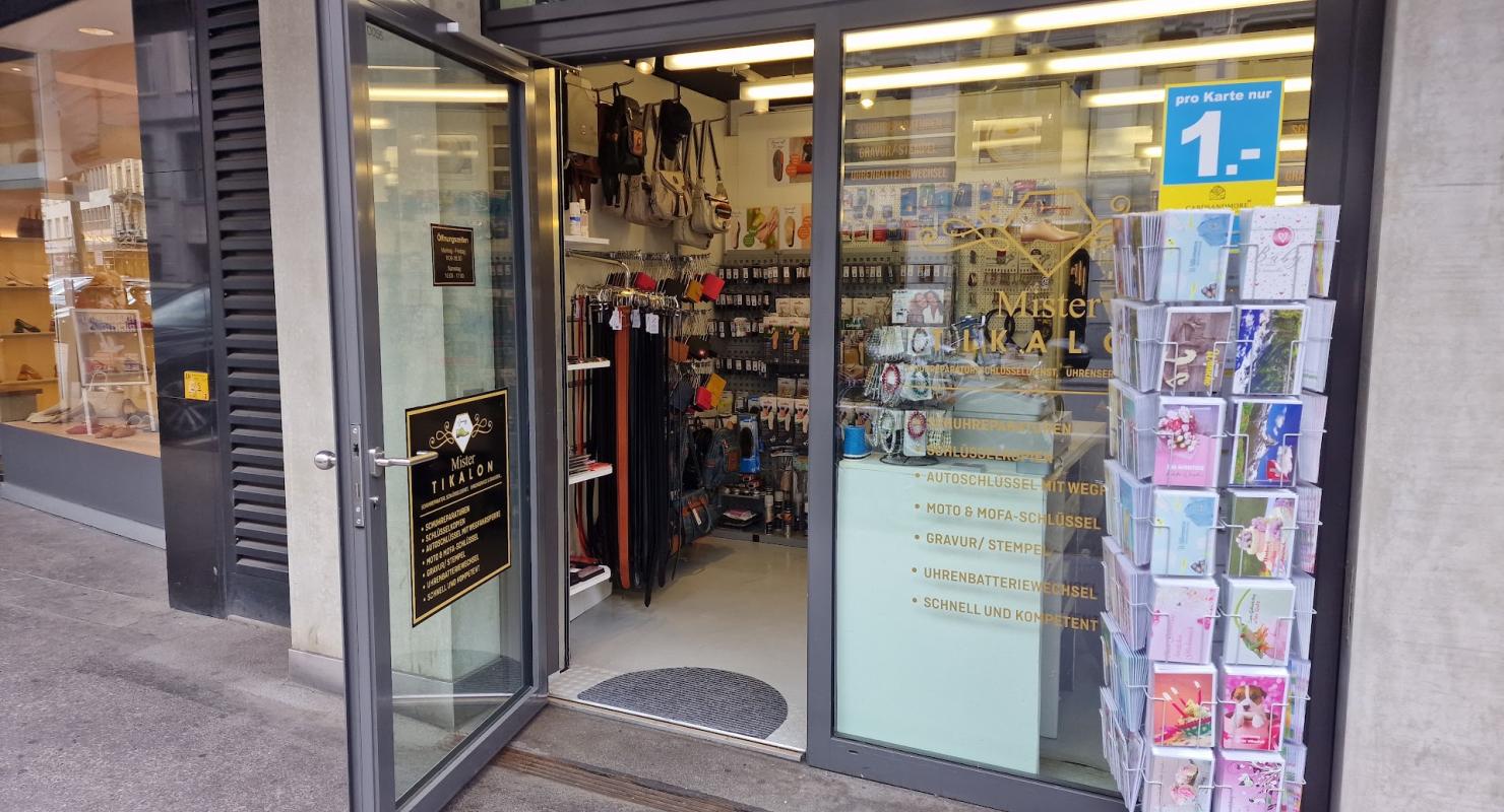 Mister Tikalon Schuh&schlüsselservice - Vêtements de seconde main in Zurich
